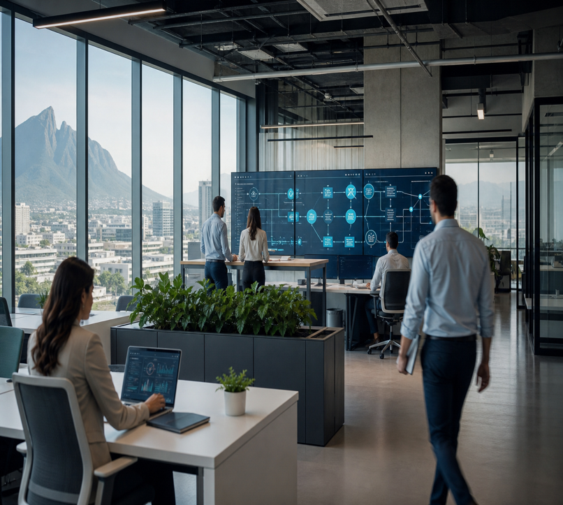 Agilidad operativa y flujos administrativos empresariales